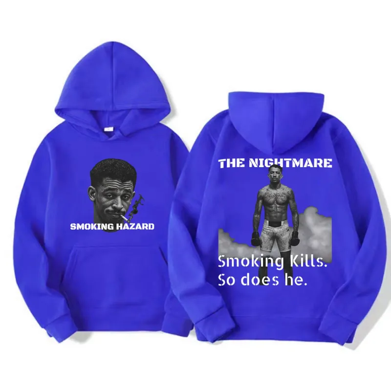 The Nightmare Carlos Prates Smoking Hazaro Hoodies Men Women Violence Aesthetics Sweatshirts Casual Fleece Long Sleeve Pullovers — image 10
