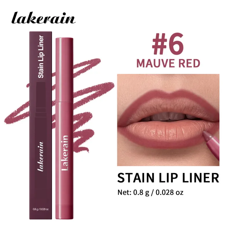 Cream Lip Liner Long Lasting Wear Waterproof Sweat-resistant Fast-setting Rich Pigmented Color Smooth Matte Texture Lip Liner — image 10