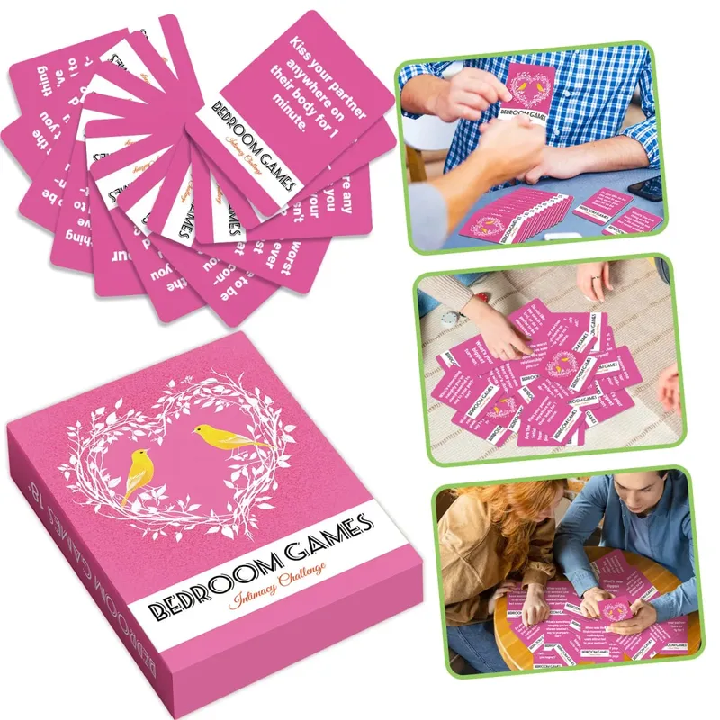 50 Stuks Paar Interactieve Spelkaarten Paar Night Dating Games Volwassen Flirty Waarheid Of Durven Kaarten Voor Man Vrouw Party fun — image 5