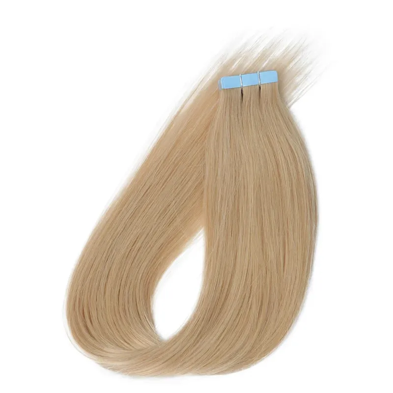 Smooth Silky Remy Human Tape Hair Durable Wear Resistant Seamless PU Extensions 12 Inch To 20 Inch 30G Natural Hair Accessory For Full Hair Volume — image 6