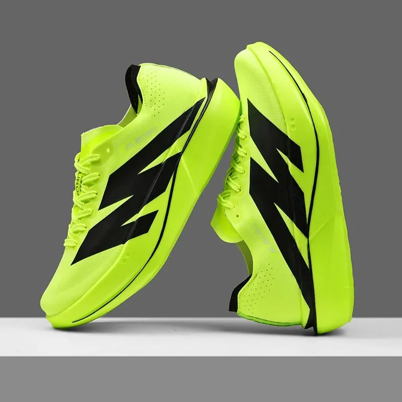 Men Carbon Plate Running Shoes Breathable Mesh Women Athletic Sneakers Cushion Sport Trainers Outdoor Marathon Jogging Footwear — image 9