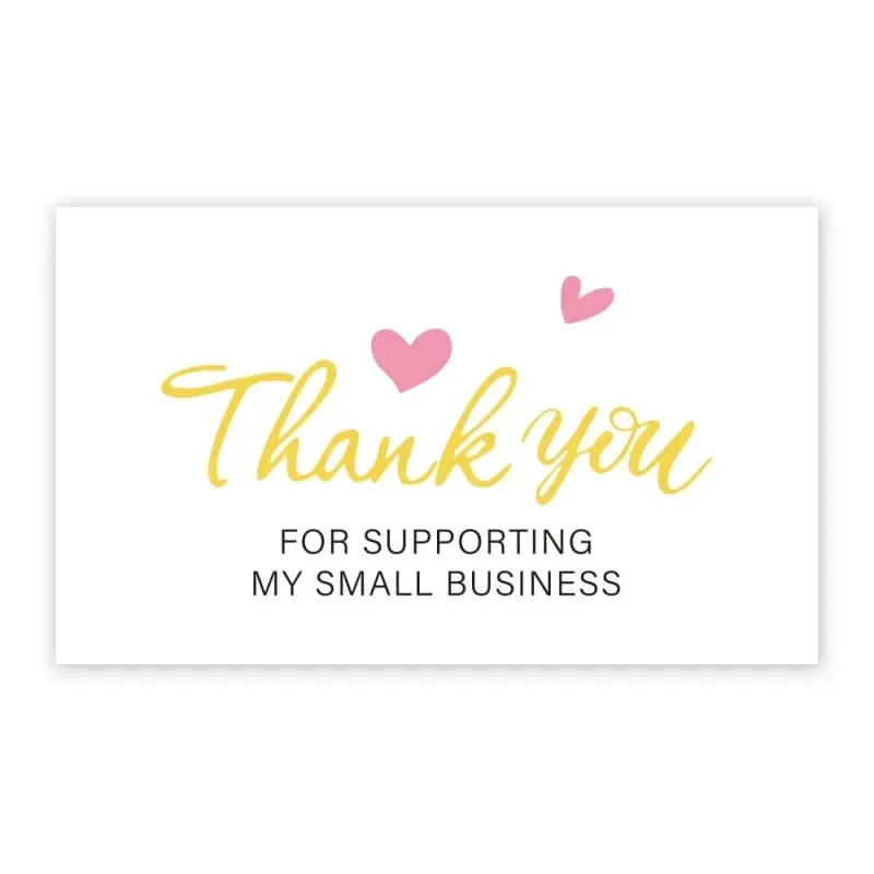 30pcs Copperplate Thank You Card Gift Packaging Thank You Card Greeting Card Decorative Greeting Cards — image 14