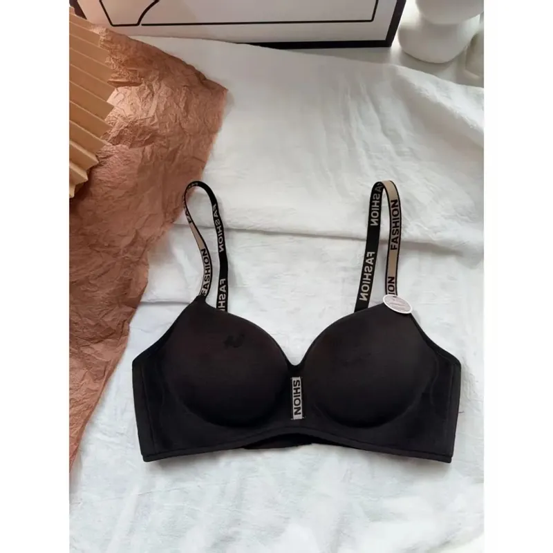 Thickened 5CM Seamless Push-Up Bra - Small Breast Gathering Anti-Sagging Soft Flat Chest Special Lingerie No Steel Ring — image 8