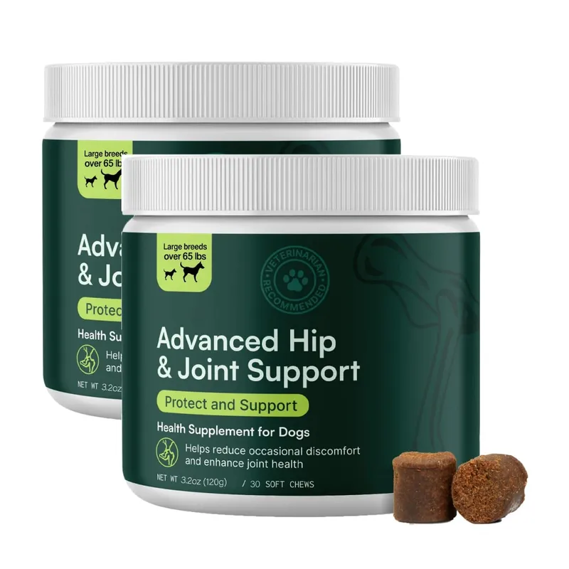 中小型犬種的高級狗髖關節和關節補充劑 - 葡萄糖胺軟骨素 Omega 3 MSM 綠唇貽貝 — image 7