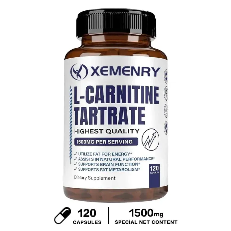 L-カルニチン酒石酸塩プレミアムカプセル 1500 mg - 自然エネルギー生成が代謝をサポート — image 9
