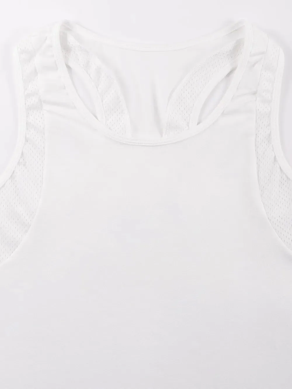 Womens Solid Sleeveless Tops Quick Drying Summer Sports Vest Loose Breathable Soft Gym Outdoor Wear Basic Womans Tank Shirts — image 5