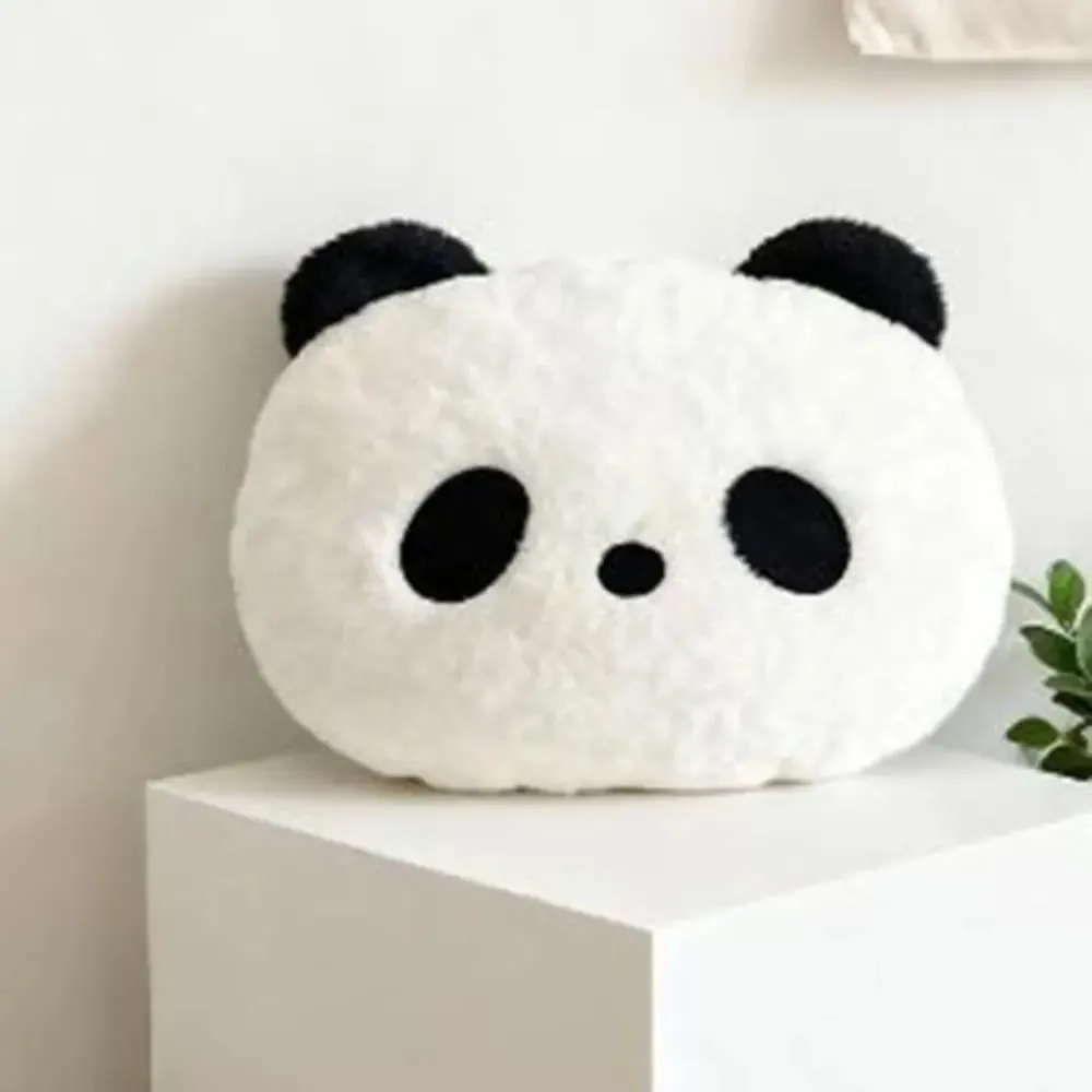 Stuffed Animal Panda Cushion Home Decoration Kawaii Stuffed Panda Pillow 30cm Bedroom Sofa Panda Throw Pillows — image 5