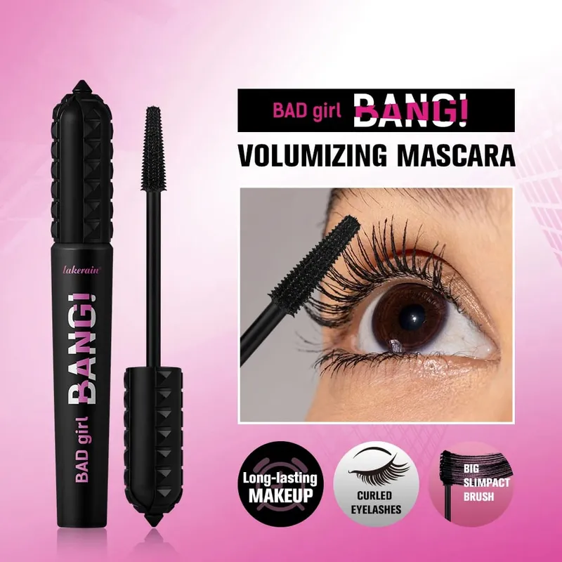 3Pcs Eye Makeup Set Purple Mascara Black Volume Mascara Eyeliner Pencil Waterproof Long Lasting Party Festival Eye Cosmetic Kit