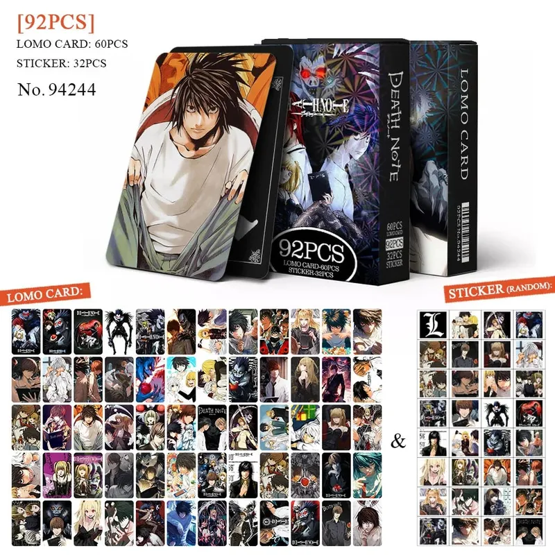 Anime Attack on Titan Lomo Card Pohlednice Hračka Haikyuu Lékárnické deníky Honkai Star Rail Collection Karty s nálepkami Dárek — image 7