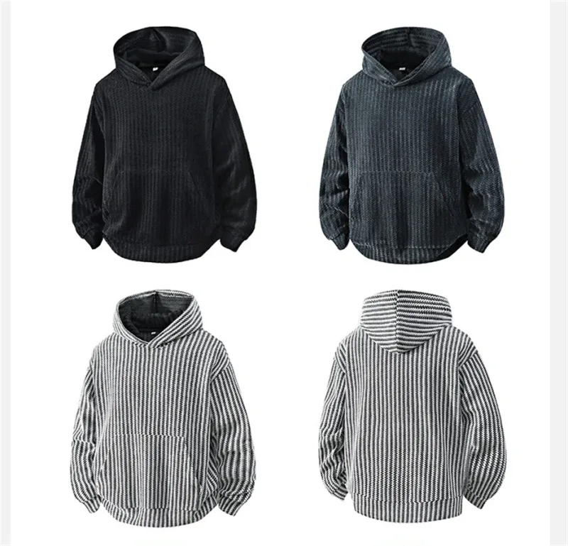 Spring Autumn Hoodie Men Fashion Casual 3D Design Hoodie Male — image 9