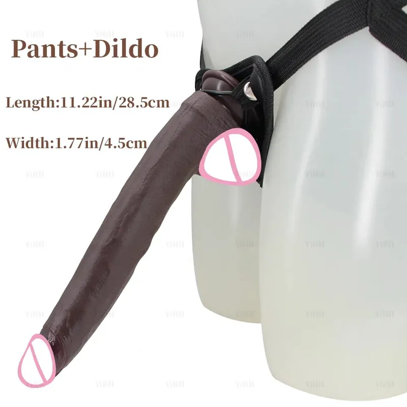 Consolador largo realista piel de carne suave Miembro grande doble silicona pene pequeño para mujer hombre juguetes sexuales anales ventosa masturbador