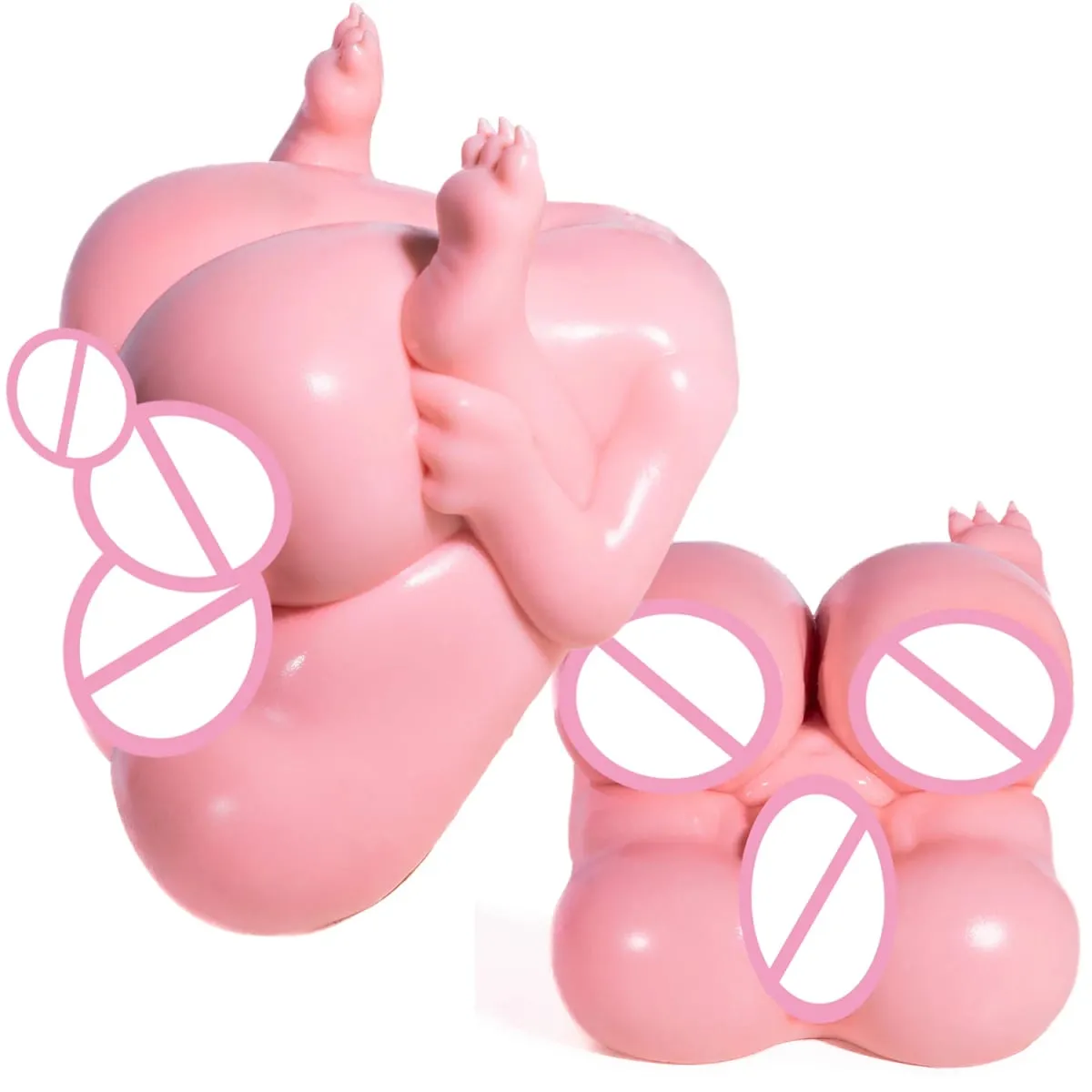 Large Breast Realistic Vagina Male Masturbator Soft Silicone Men's Onahole Penis Exerciser Pocket Pussy Adult Sex Toy — image 1
