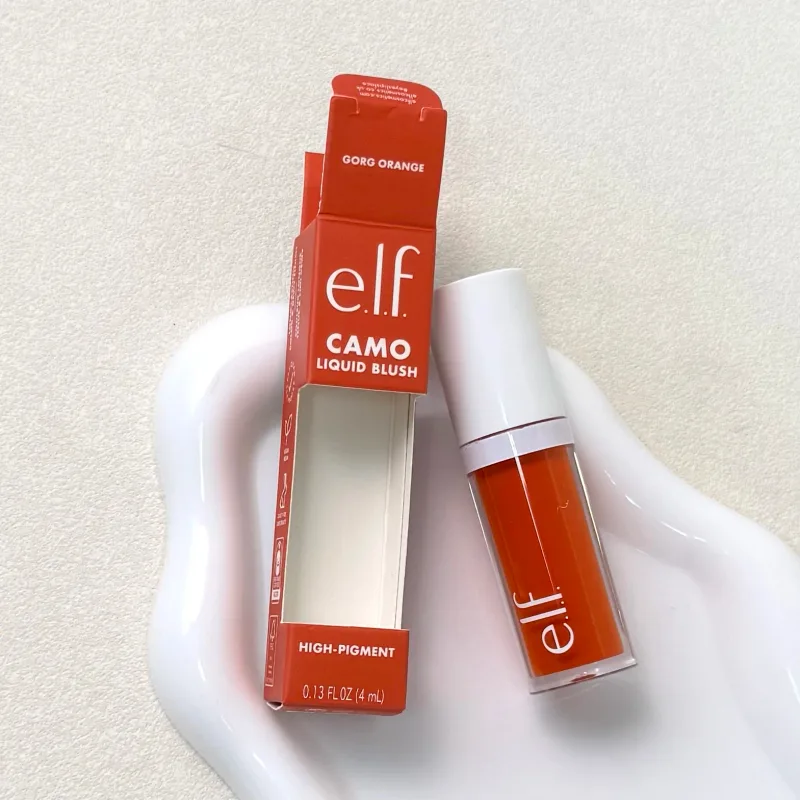 Bán chạy nhất Elf công dụng kép Liquid Blush Lip Gloss Dưỡng ẩm liên tục Tạo bột làm sáng tự nhiên Mỹ phẩm Blusher dạng lỏng