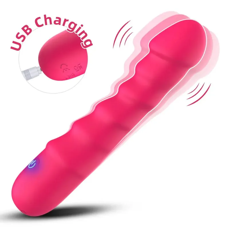 20 režimů Vibrátor Měkké silikonové dildo Realistický penis Silný motor Bod G Klitorální stimulátor Ženský masturbátor Sexuální hračky pro dospělé — image 10