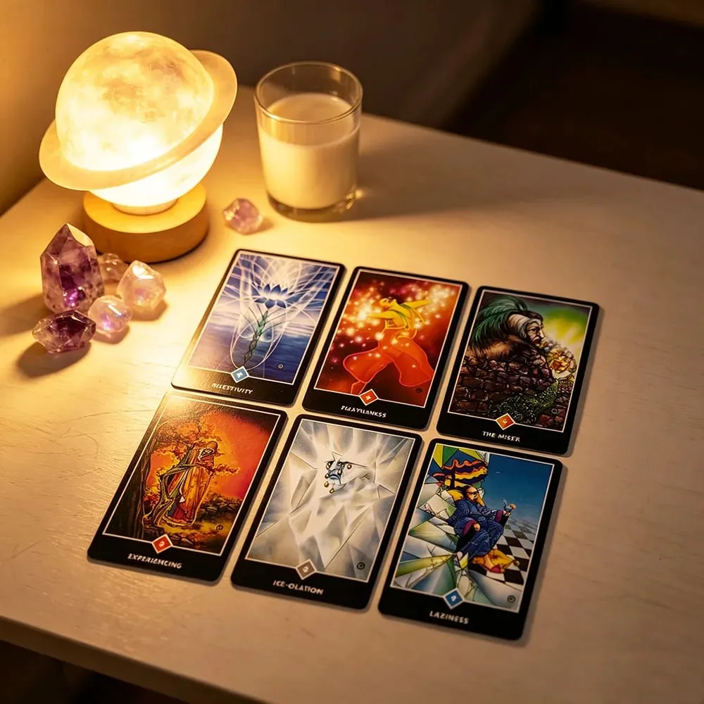 Osho Zen Tarot Cards 79Pcs English Version Divination Board Game Cards Game– Mindfulness & Meditation Deck for Spiritual Growth — image 5