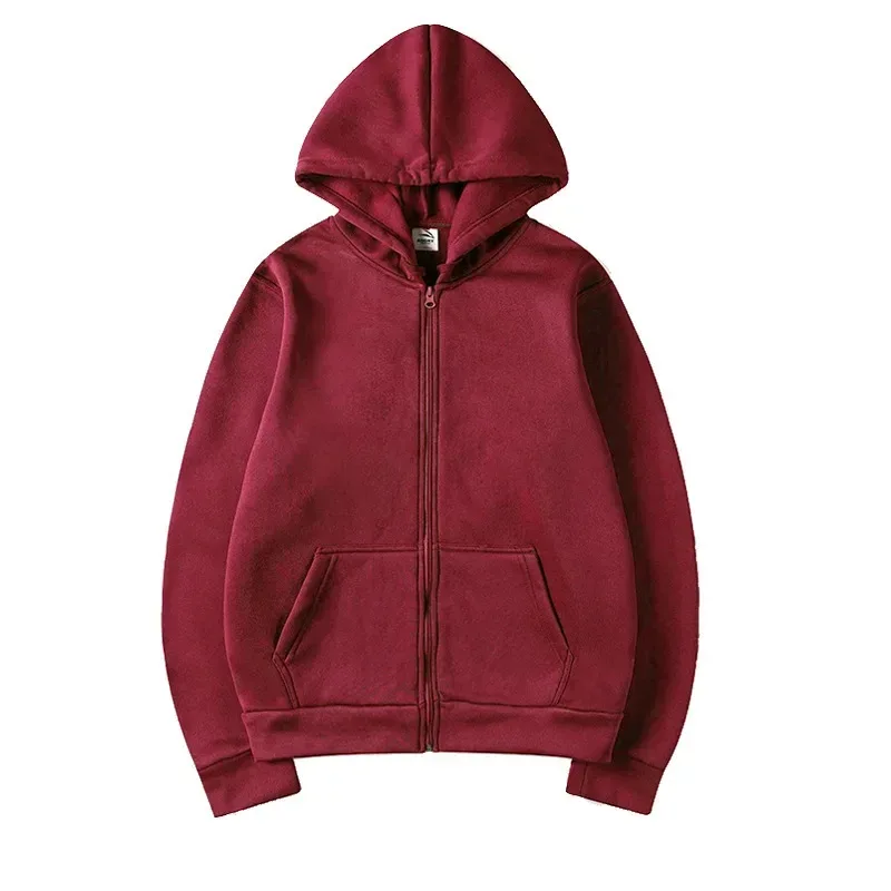Women Fleece Zip Up Hoodies Running Sports Sweatshirts Fashion Female Classic Casual Zipper Jackets Y2k Hip Hop Streetwear — image 17