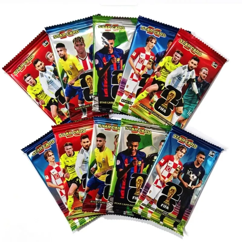 In Stock Panini 2026 New FIFA World Cup Soccer Cards Pack Panini Football Star Cards Soccer Memorabilia Collection Football Card — image 3