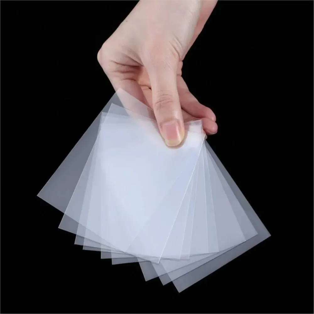 500 Counts Clear Penny Card Sleeves Plastic Soft Trading Card Protectors For Standard Pokemon MTG Baseball Sports Game Card — image 4