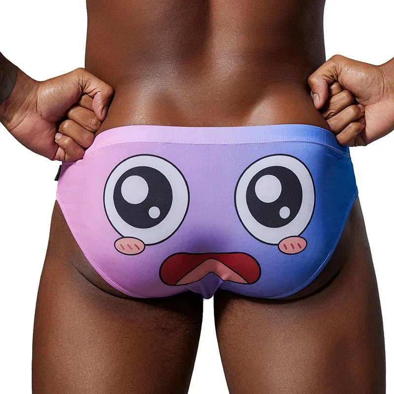 Men's triangular underwear with ice silk thin design, fast drying, high elasticity, low waist, sexy, slim fit, youth fashion