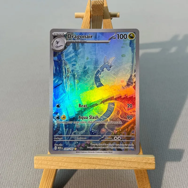 MEW PTCG13-003 Tcg proxy PKM Cards Charizard ex Bulbasaur Charmeleon Rare Collection Battle Toys Gifts for Hobbies home play — image 17