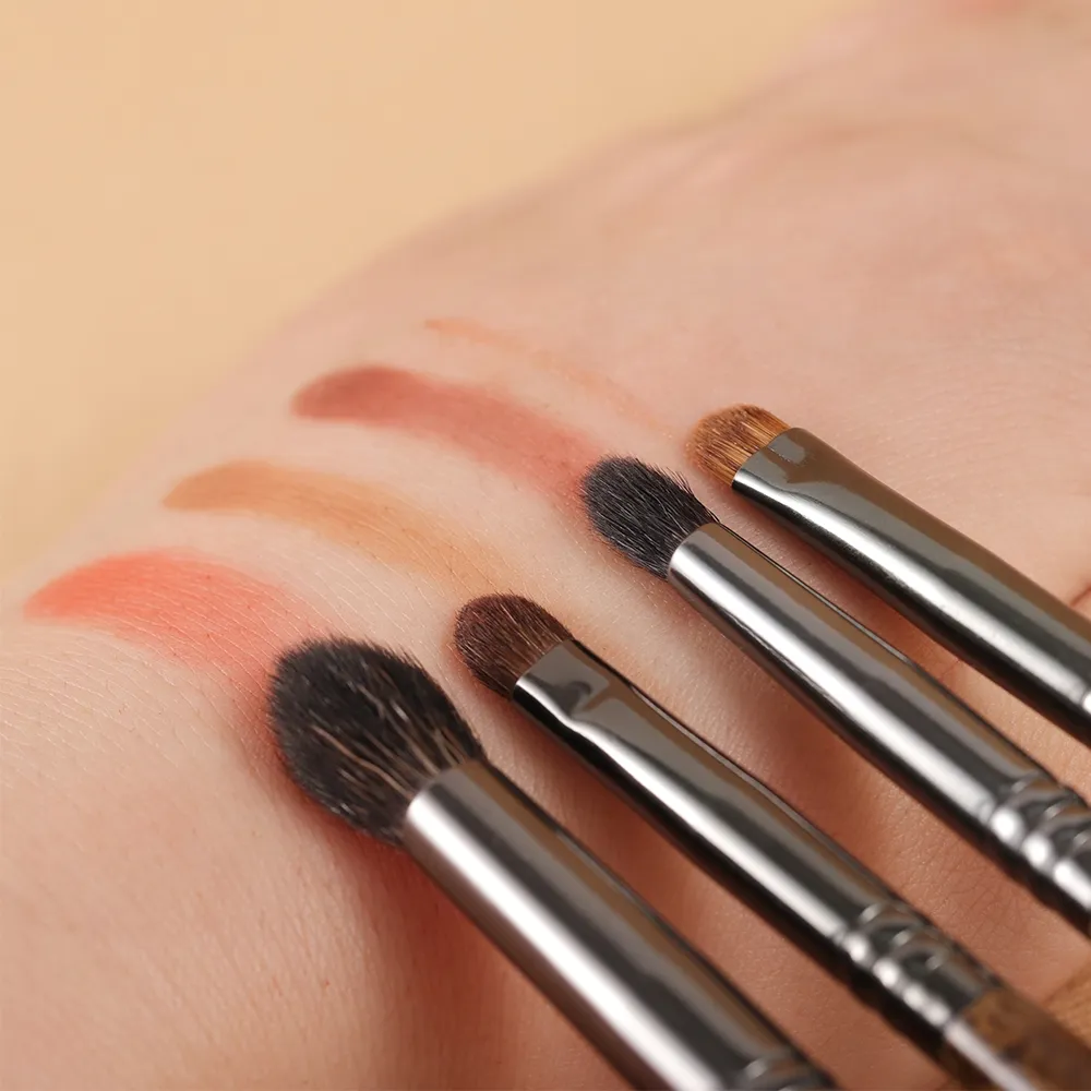 OVW 4PCS Eye Makeup Brushes Details Brushes for Precision Application Beauty Cosmetic Tools Set