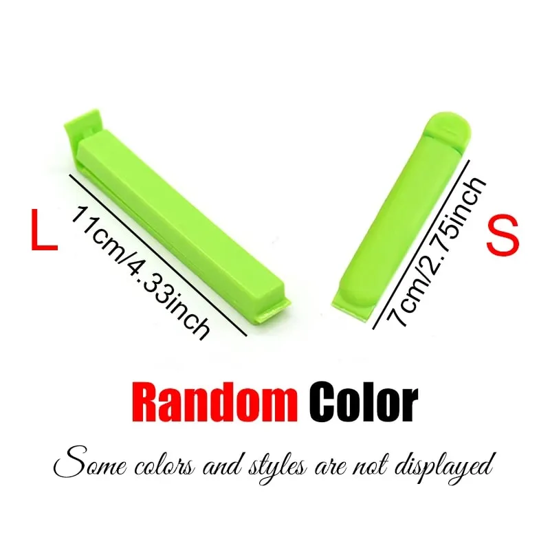 10-20PCS/Set Sealing Clip Colorful Reusable Snack Storage Sealer Clamp Kitchen Gadgets for Food Fresh Keeping Moisture Proof ZYF — image 7