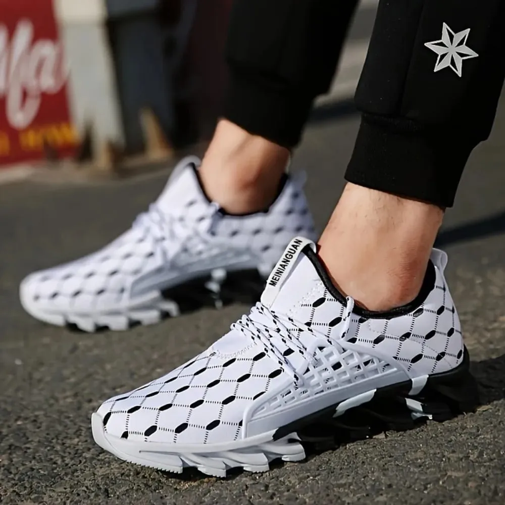 Men's Sports Shoes Breathable Casual Walking Shoes Men's Fashion Clothing Tennis Sports Shoes — image 2