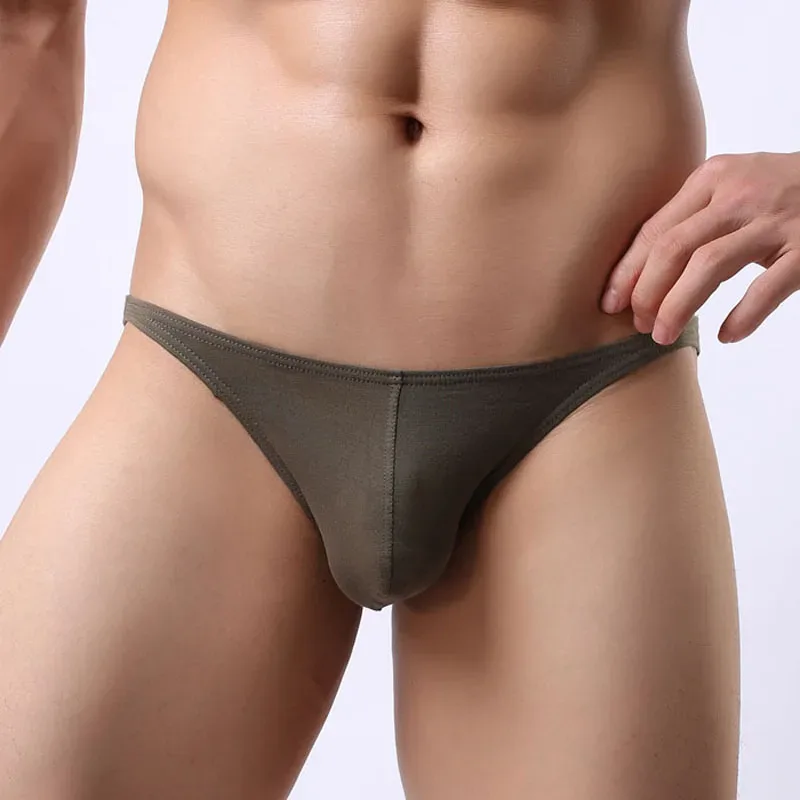 Pure Cotton Low-Waist Sexy Breathable Men's Briefs — image 5