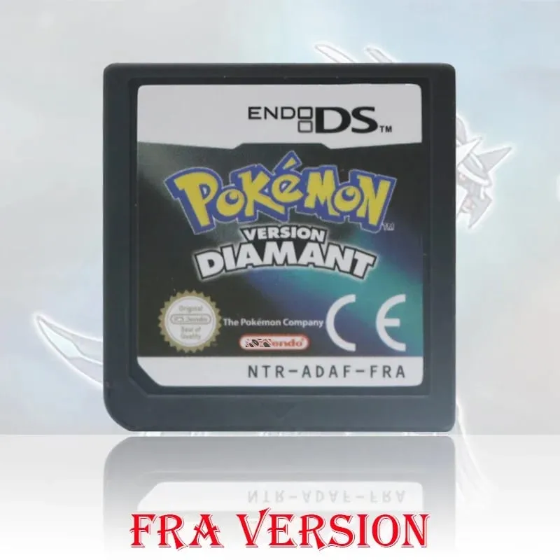 NOE/ESP/ITA/FRA/USA/EUR/AUS Version Pokemon HeartGold SoulSilver Platinum Diamond PearlVideo Game Card For DS 2DS 3DS Console — image 22