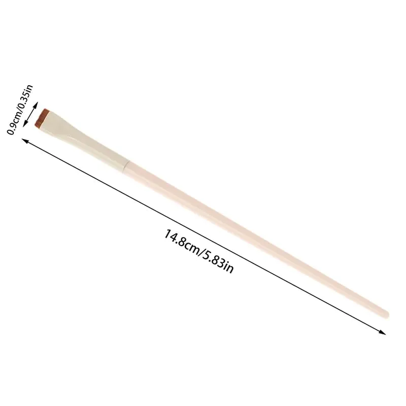 1pc Eyeliner Brushes Angled Liner Makeup Brush Pointing para sa Gel Liquid Powder Synthetic Hair Eyes Cosmetic Tools