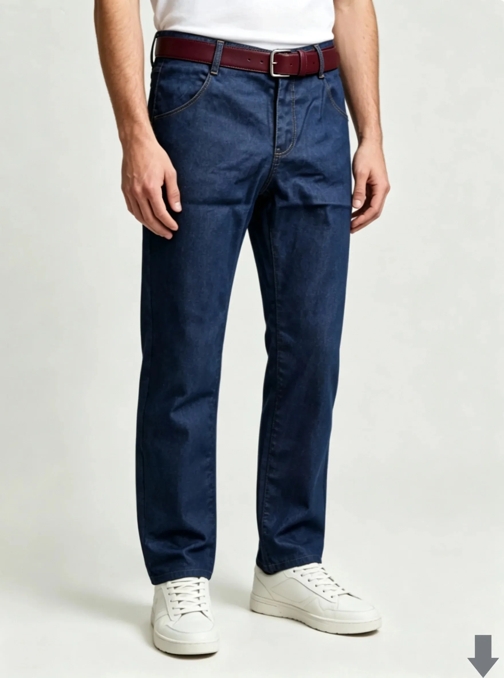 2026 NEW Men Men's Fashion Business Jeans Classic Style Casual Stretch Slim Jean Pants Male Brand Denim Trousers Black Blue Me — image 11