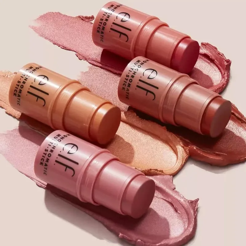 Elf Blush Contour บลัชออนอเนกประสงค์แบบ Dual-use สำหรับริมฝีปากและแก้ม Matte Glow Primer Moisturizing Base Pore-minimizing — image 2