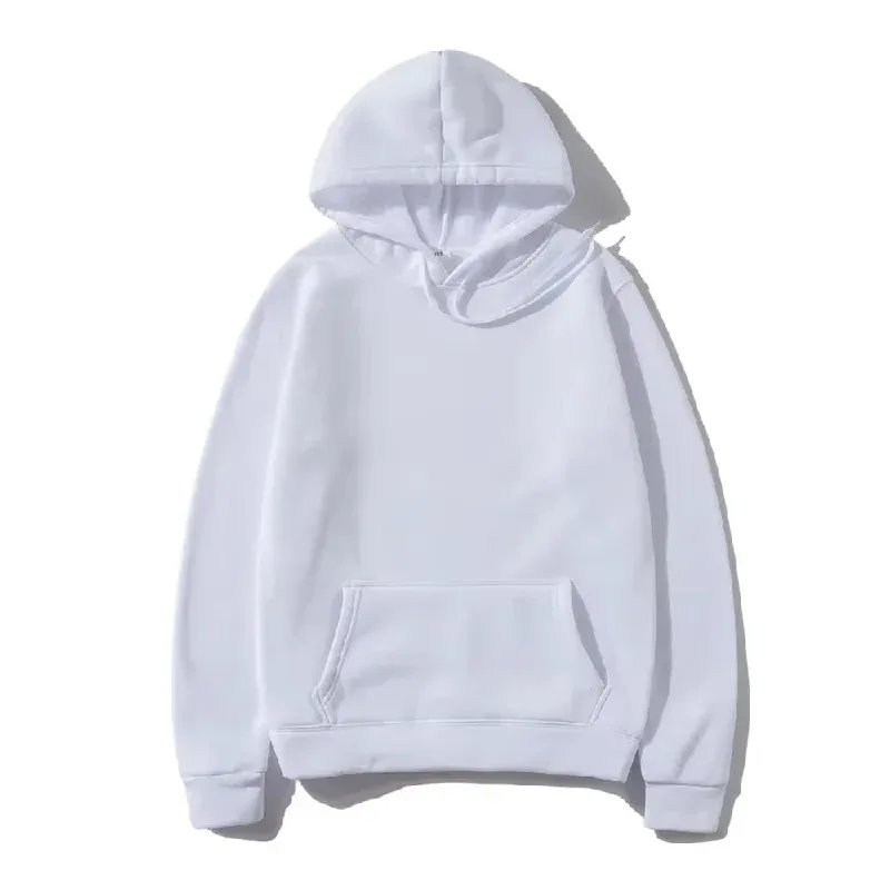 Men's and Women's Solid Color Pocket Hoodies Sports Fitness Sweatshirts Fashionable Casual Pullovers Multi Color — image 11