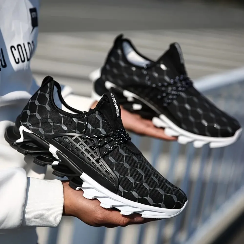 Men's Sports Shoes Breathable Casual Walking Shoes Men's Fashion Clothing Tennis Sports Shoes — image 3