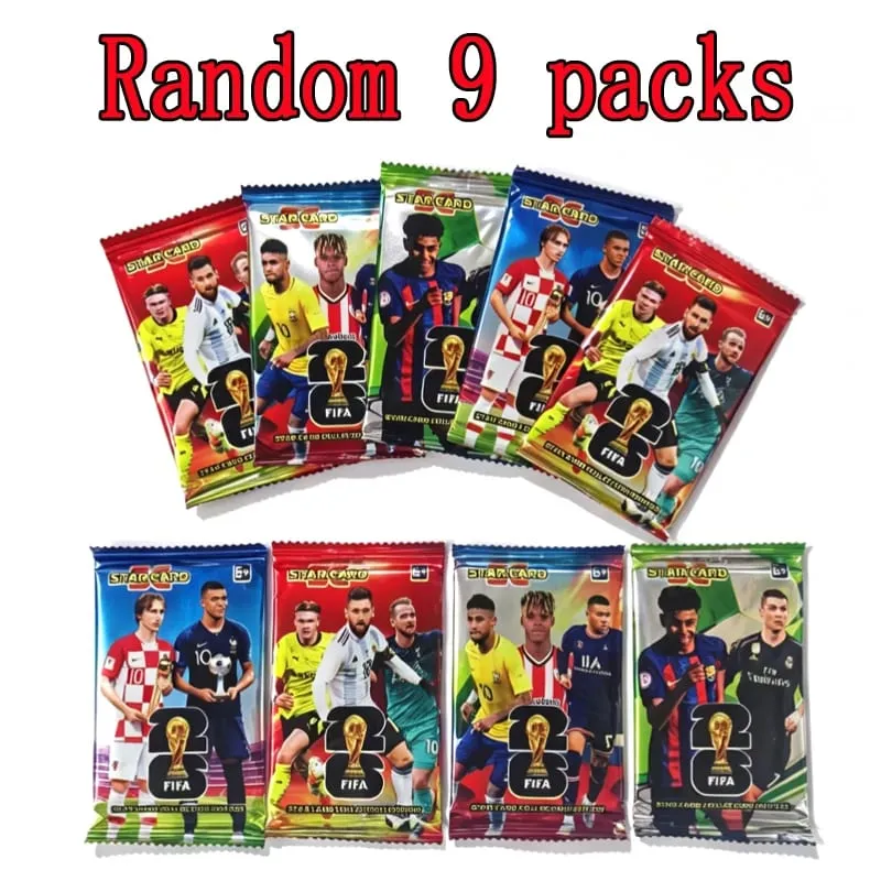 In Stock Panini 2026 New FIFA World Cup Soccer Cards Pack Panini Football Star Cards Soccer Memorabilia Collection Football Card — image 9