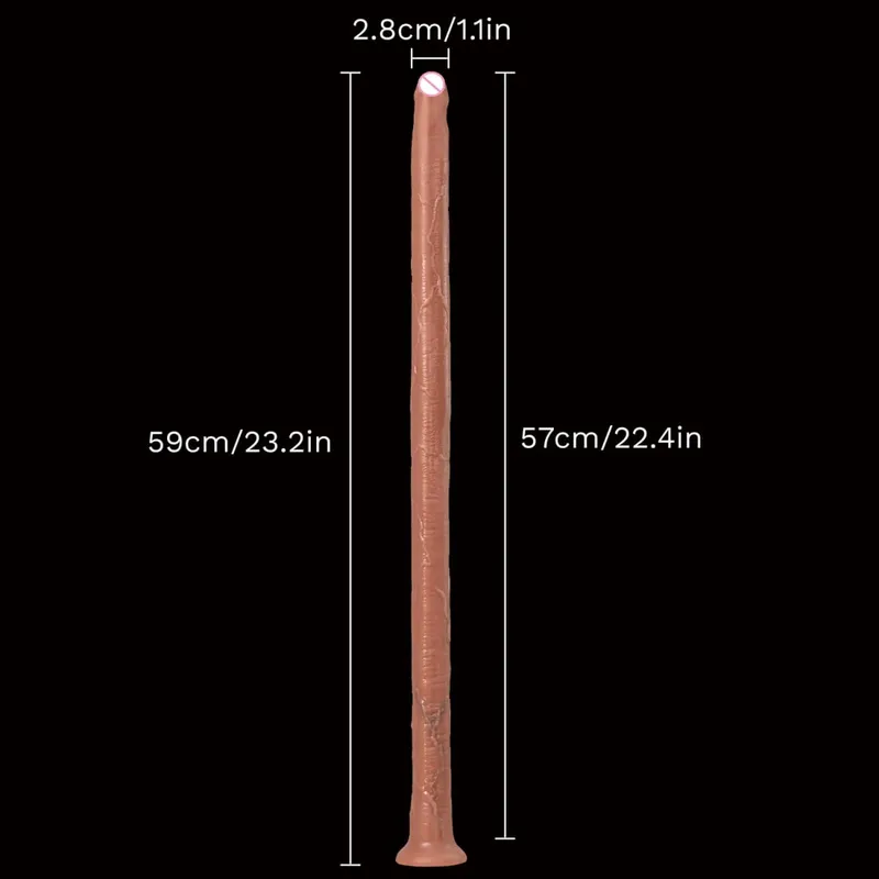Extra Long Realistic Dildos G Spot Stimulation Deep Touch Penis Vagina Anal Dildo Dick Adult Sex Toys for Women Men Butt Plug — image 13