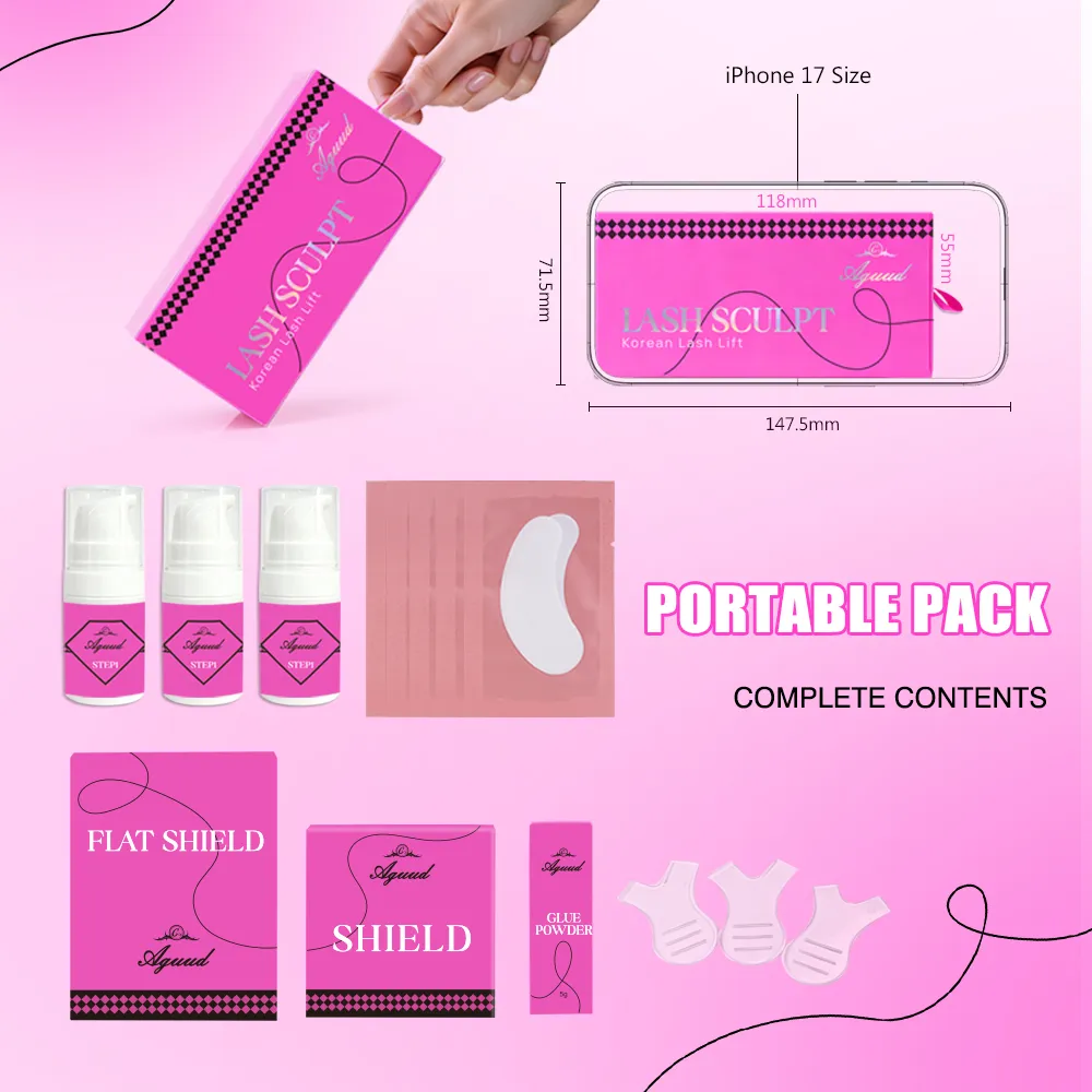 New Upgrade Premium Lash Lift Perm Kit Long Lasting 6-8 Weeks Voluminous Curly Eyelashes Professional Beauty Makeup Supplies — image 3
