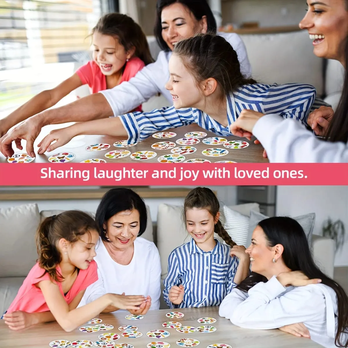 《Snappair: the Ultimate Observation Matching Board Game with 55 Cards》Card Game Board Game Ideal for Family Gatherings Gift — image 5