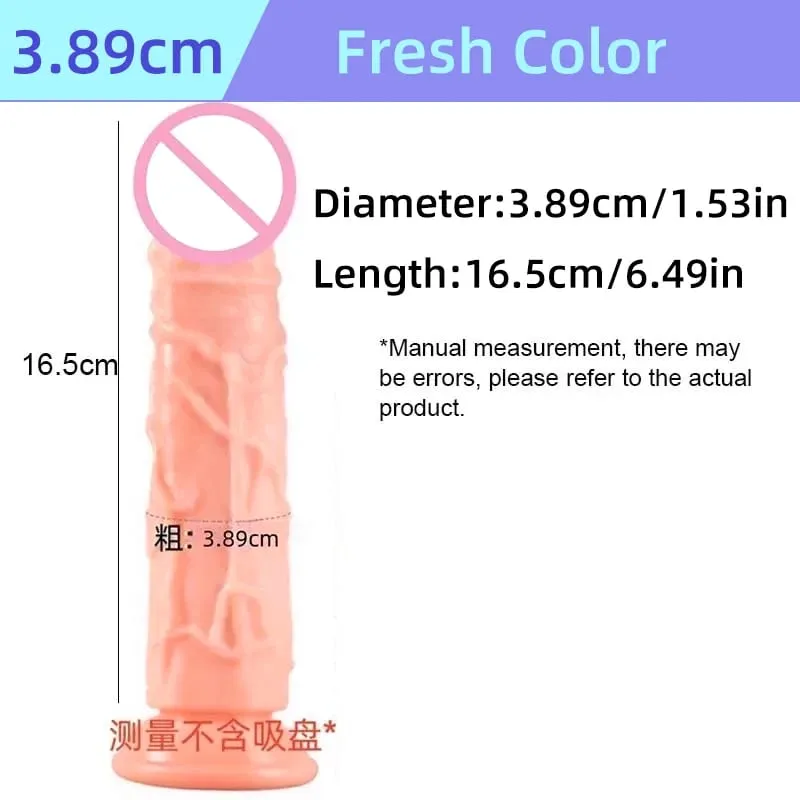 Realistic Silicone Dildo with Suction Cup G-Spot Anal Dildos Strapon Dick Butt Plug Masturbat Adult Sex Toys for Man Women — image 9