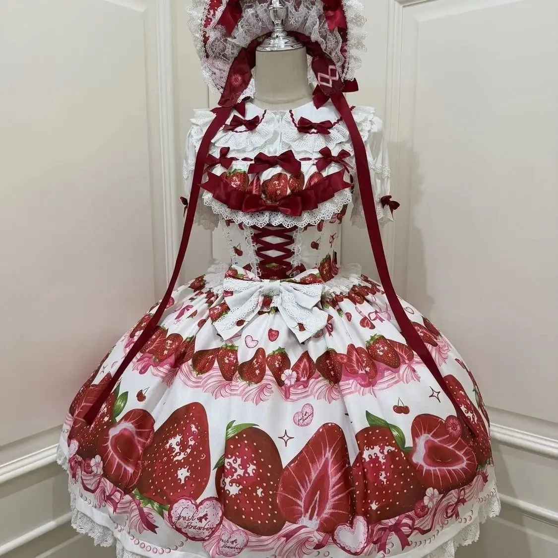Original design Lolita dress cute jsk suspender dress women's summer long dresses for women — image 2
