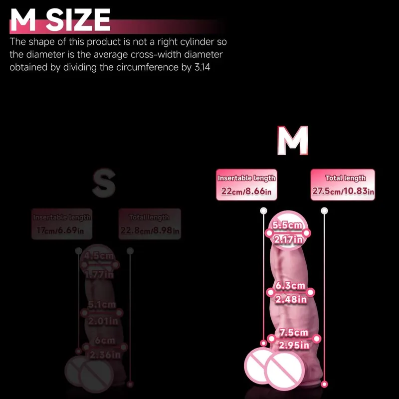 Oieffur cheval gode pour femmes platine Silicone énorme gode avec ventouse Massage Anal Vaginal gros pénis jouets sexuels pour adulte — image 7