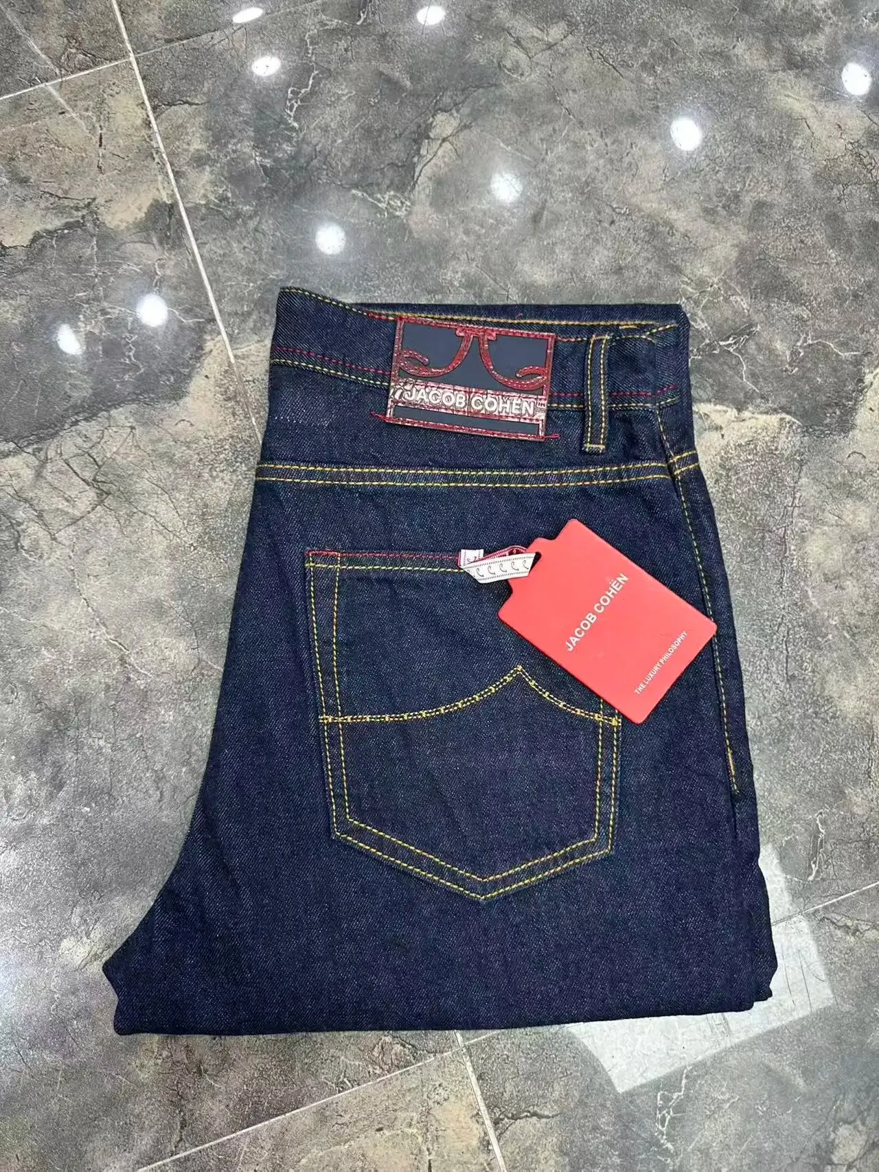 Jeans Thick Cotton Men 2026 Autumn Winter new elasticity comfortable business quality straight Big size 29-40 long Pants