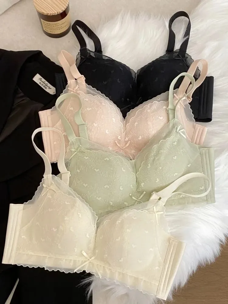 Pure Desire Breeze Push Up Bra Wireless for Small Bust Anti Sagging Breathable Comfort Lift Support AB Cup Women S-XL MOYISU — image 6