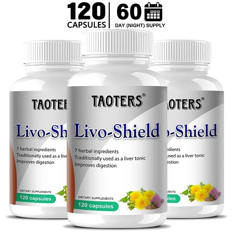 Organic Milk Thistle Extract Capsule & Dandelion for Antioxidant Detox Support Liver Health Function Herbal Supplement — image 8