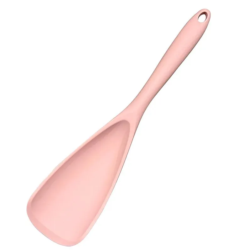 All-in-one silicone duckbill spatula heat-resistant cooking spoon salad server ice scoop and multi-functional spatula