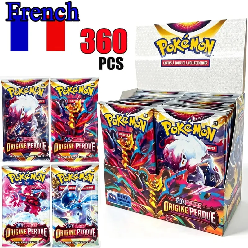 English French Spanish Pokémon Cards Game CROWN ZENITH SILVER TEMPEST Lost Origin Brilliant Stars Carte Pokémon Collection Toys — image 13