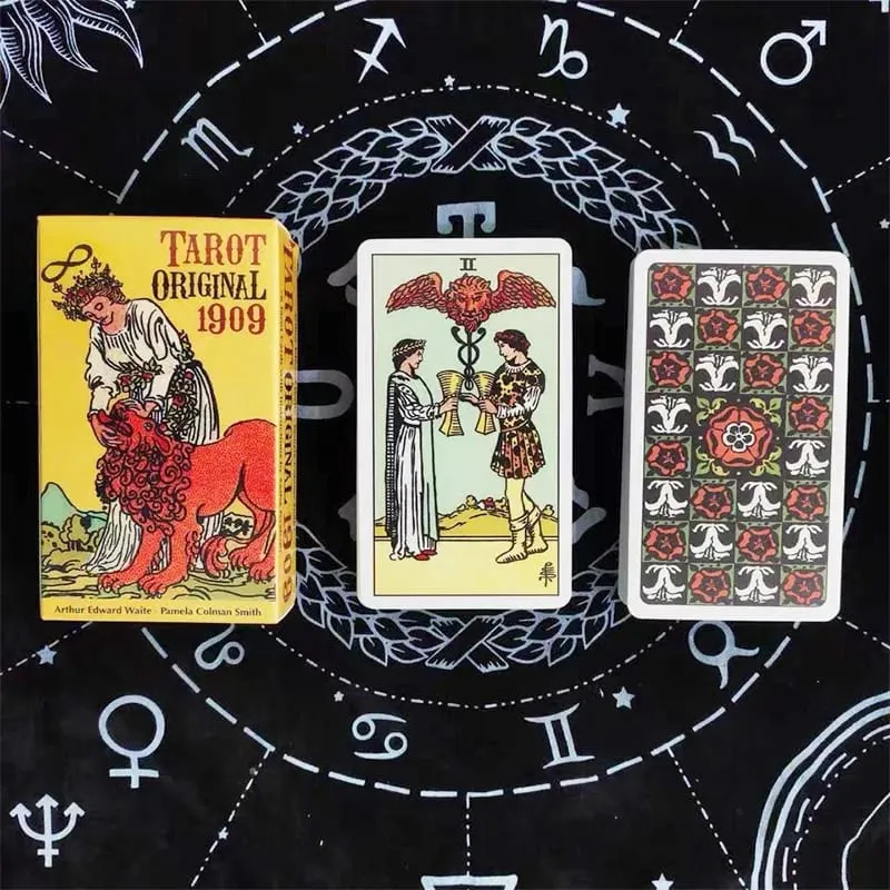 The Rider Waite Smith 1909 Tarot Cards Oracle Deck para sa mga Nagsisimula English Spanish Classic Divination Edition Play Game — image 6