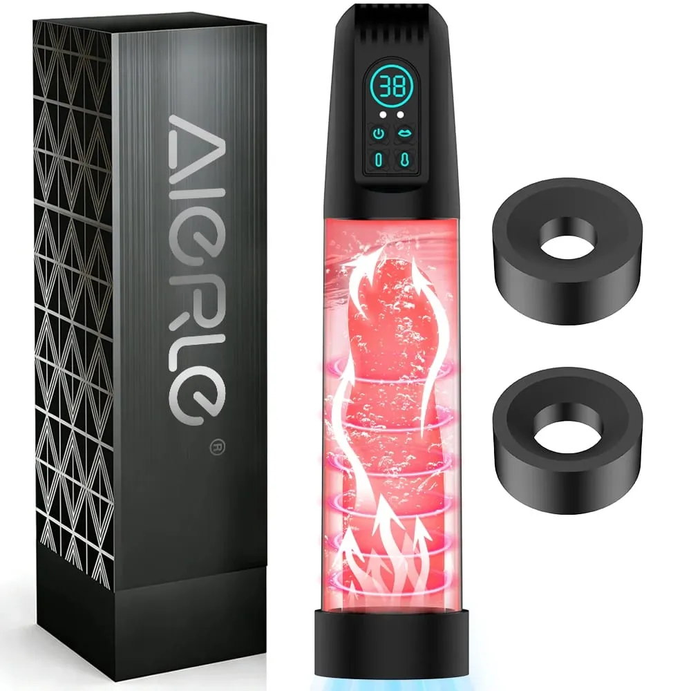 IPX7 Electric Penis Pump for Vacuum Pump Enlargement Extend Pump Waterproof 6 Suction Extender Enhancer Sex Toys for Men — image 1