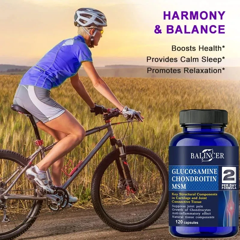 Glucosamine & Chondroitin & MSM 3-in-1 - Antioxidant Joint Health Support for Bone and Cartilage Health — image 3