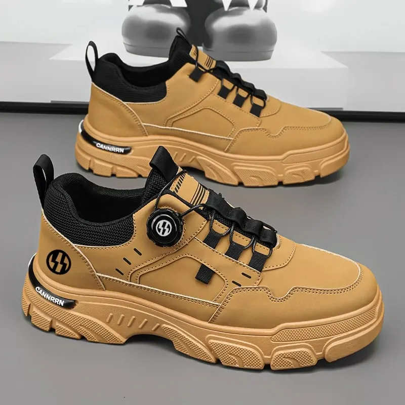 Men's casual sneakers four seasons soft-sole anti-slip breathable light outdoor racing running shoes fashion youth sports shoes — image 1